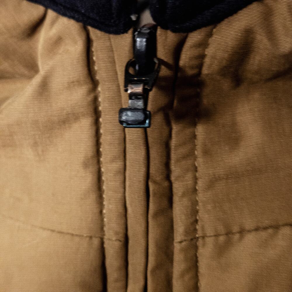Eddie Bauer Goose Down Puffer Jacket Brown Men’s XL Vintage Gorpcore - Picture 9 of 15